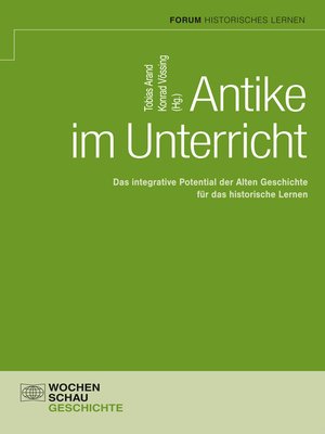 cover image of Antike im Unterricht